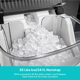 Kismile Nugget Countertop Ice Maker Z5815NB
