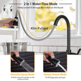 Kitchen Faucet Single Handle with Hot and Cold Control
