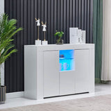 Kitchen Sideboard Cupboard with LED Light