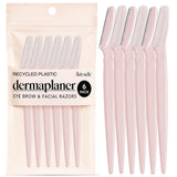 Kitsch Dermaplane Razor for Women Face - Face Razors for Women and Men - Eyebrow Trimmer, Shaver, Recycled Plastic Dermaplaning and Skin Care Tool - Terracotta, 12 pcs