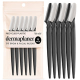Kitsch Dermaplane Razor for Women Face - Face Razors for Women and Men - Eyebrow Trimmer, Shaver, Recycled Plastic Dermaplaning and Skin Care Tool - Terracotta, 12 pcs