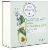 Bee Beauty Avocado Oil Soap Bar - Moisturizing, Gentle Cleansing for Dry Skin - Natural Skincare Soap