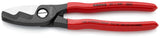 Knipex Cable Shears With Twin Cutting Edge 8" 95 11 200