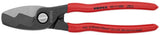 Knipex Cable Shears With Twin Cutting Edge 8" 95 11 200
