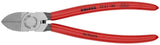 Knipex Diagonal Cutters For Plastics 7 1/4" 72 01 180