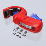 Knipex DP50 Plastic Drain Pipe Cutter 8" 90 23 01 BKA