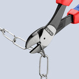 Knipex High Leverage Angled Diagonal Cutters 10" 74 22 250