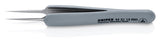 Knipex Stainless Needle Point Tips Precision Tweezers ESD 3 3/4" 92 21 13 ESD