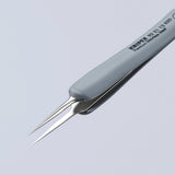 Knipex Stainless Needle Point Tips Precision Tweezers ESD 3 3/4" 92 21 13 ESD