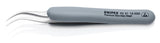 Knipex Stainless Steel Needle Point Tip Precision Tweezers ESD 5" 92 31 10 ESD