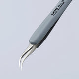 Knipex Stainless Steel Needle Point Tip Precision Tweezers ESD 5" 92 31 10 ESD
