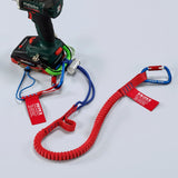 Knipex Tool Tethering Lanyard with Captive Eye Carabiner 13 lbs. 00 50 12 T BKA