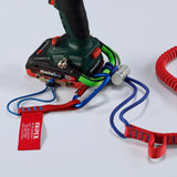Knipex Tool Tethering Lanyard with Captive Eye Carabiner 13 lbs. 00 50 12 T BKA