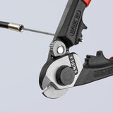 Knipex Wire Rope Cutters 7 1/2" 95 61 190