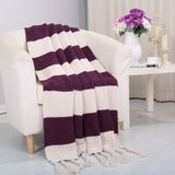 Knitted Throw Couch Cover Sofa Blanket - Assorted Styles