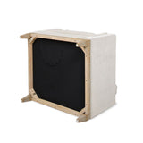 Knox 36" Modern Farmhouse Arm Chair, French beige Performance Velvet