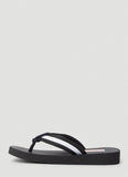 Kenzo Women Logo Patch Flip Flops