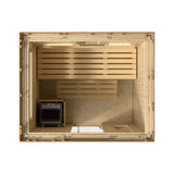 Kohler C2 Outdoor Douglas Fir Scandinavian Spruce Sauna Kit (SAK25973)