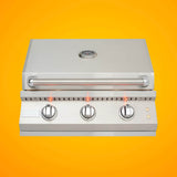 KoKoMo 26-Inch Premium 45K BTU Elite 3-Burner Built-In Gas Grill [KO-ELITE-3BG] (SAK82946)