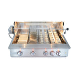 KoKoMo 32-Inch Premium 72K BTU Professional 4-Burner Built-In Gas Grill [KO-PRO-4BG] (SAK16283)