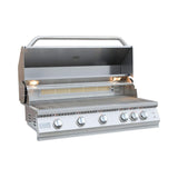 KoKoMo Grills 40-Inch Professional 87K BTU LP NG 5 Burner Built-In Stainless Steel Gas Grill (SAK75364)
