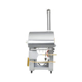 KoKoMo Grills Premium 32-Inch Stainless Steel Dual Fuel Gas Or Wood Fired Pizza Oven [KO-PIZZAOVEN] (SAK14753)