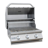 KoKoMo Grills 26" Premium 36K BTU LP/NG 3 Burner Built-In Stainless Steel Gas Grill (SAK82173)
