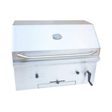KoKoMo Grills Premium Built-In Charcoal Grill With 304 Stainless Steel And Adjustable Heat Tray, 32" (SAK32504)