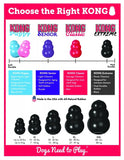 KONG Extreme Small Ultra-Durable Rubber Dog Toy 3in