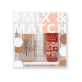 Pastel Glow Likit: Blush & Highlighter Set - Mix & Match Makeup for a Radiant, Natural Glow - Face Makeup, Glowing Highlighter, and Natural Blush