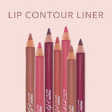 Pastel Perfect: Plumping Lip Gloss & Contour Liner Duo - Achieve Fuller, Defined Lips with Ultra-Glossy Finish