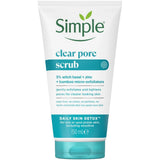 Simple Daily Skin Detox Pore Purifying Scrub 150 ml
