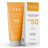 The Ceel SPF 50+ Anti Blemish Sunscreen: High Protection for Face, Natural, Water Resistant, Glutathione - Prevent Hyperpigmentation