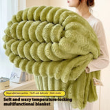 Faux Rabbit Fur Velvet Blanket