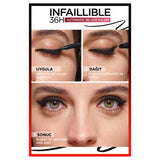 L'Oreal Paris Infallible Intense Black Automatic Gel Eyeliner: 36H Smudgeproof, Long-Lasting Eye Definition