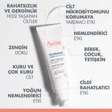 Avene Tolerance Hydra-10 Creme Moisturizing Cream for Sensitive Skin - Gentle Hydration for Babies, Children, and Adults