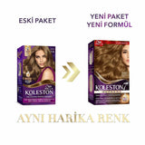 Wella Koleston Supreme 7/0 Kumral: Brown Hair Dye Kit with Oil Care - Rich Color, 100% Gray Coverage, and Long-Lasting Shine
