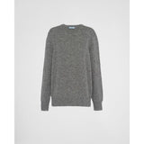 Prada Men Wool And Cashmere Crew-Neck Sweater