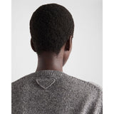 Prada Men Wool And Cashmere Crew-Neck Sweater