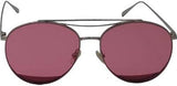 La Boom Emilo 004 Silver Sunglasses with Pink Lenses