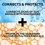 La Roche-Posay Anthelios UV Correct Sunscreen Moisturizer SPF 70, Daily Anti-Aging Face Moisturizer with Sunscreen and Niacinamide to Even Skin Tone & Fine Lines, Sun Protection for Sensitive Skin