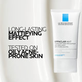 La Roche-Posay Effaclar Mat, Daily Moisturizer For Oily Skin, Visibly Reduces The Look Of Pores, Oil-Free Mattifying Moisturizer, Smooths Skin Texture, Non-Comedogenic & Dermatologist Tested