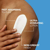 La Roche-Posay Lipikar Urea 10% Roughness Smoothing Lotion, Body Lotion For Dry Skin With 10% Urea + Shea Butter + Allantoin, Rough And Bumpy Skin Lotion, Softens & Smooths Skin With 1 Application