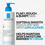 La Roche-Posay Lipikar Urea 10% Roughness Smoothing Lotion, Body Lotion For Dry Skin With 10% Urea + Shea Butter + Allantoin, Rough And Bumpy Skin Lotion, Softens & Smooths Skin With 1 Application