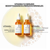 La Roche-Posay Pure 12% Vitamin C Serum For Face With Hyaluronic Acid & Salicylic Acid, Hydrating Face Serum, Boost Radiance & Reduce Wrinkles, 2 Formulas for Normal or Oily Skin Control