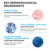 La Roche-Posay Redermic R Anti Aging Retinol Cream, Reduces Wrinkles, Fine Lines, and Age Spots with Pure Retinol Face Cream, 1 Fl Oz