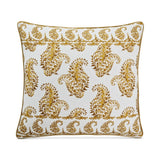 Lacourte 20 x 20 Timara Yellow Embroidered Decorative Pillow