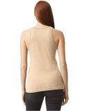 Ladies' CVC Racerback Tank - BLACK - S