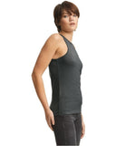 Ladies' CVC Racerback Tank - BLACK - S