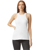 Ladies' CVC Racerback Tank - BLACK - S